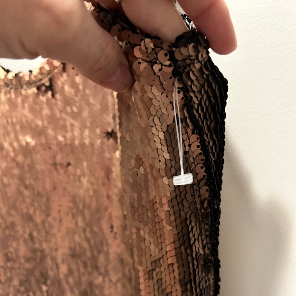 NWOT Free People Seeing Double Sequin Slip Dress - medium - Picture 11 of 14